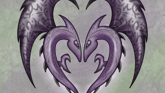 Purple Heart Dragons