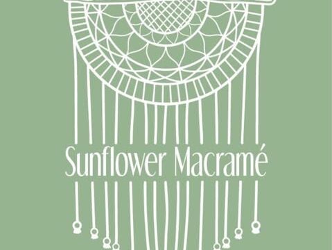 Sunflower Macrame