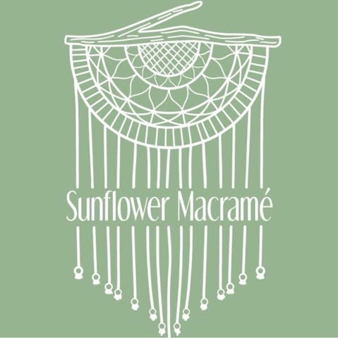 Sunflower Macrame
