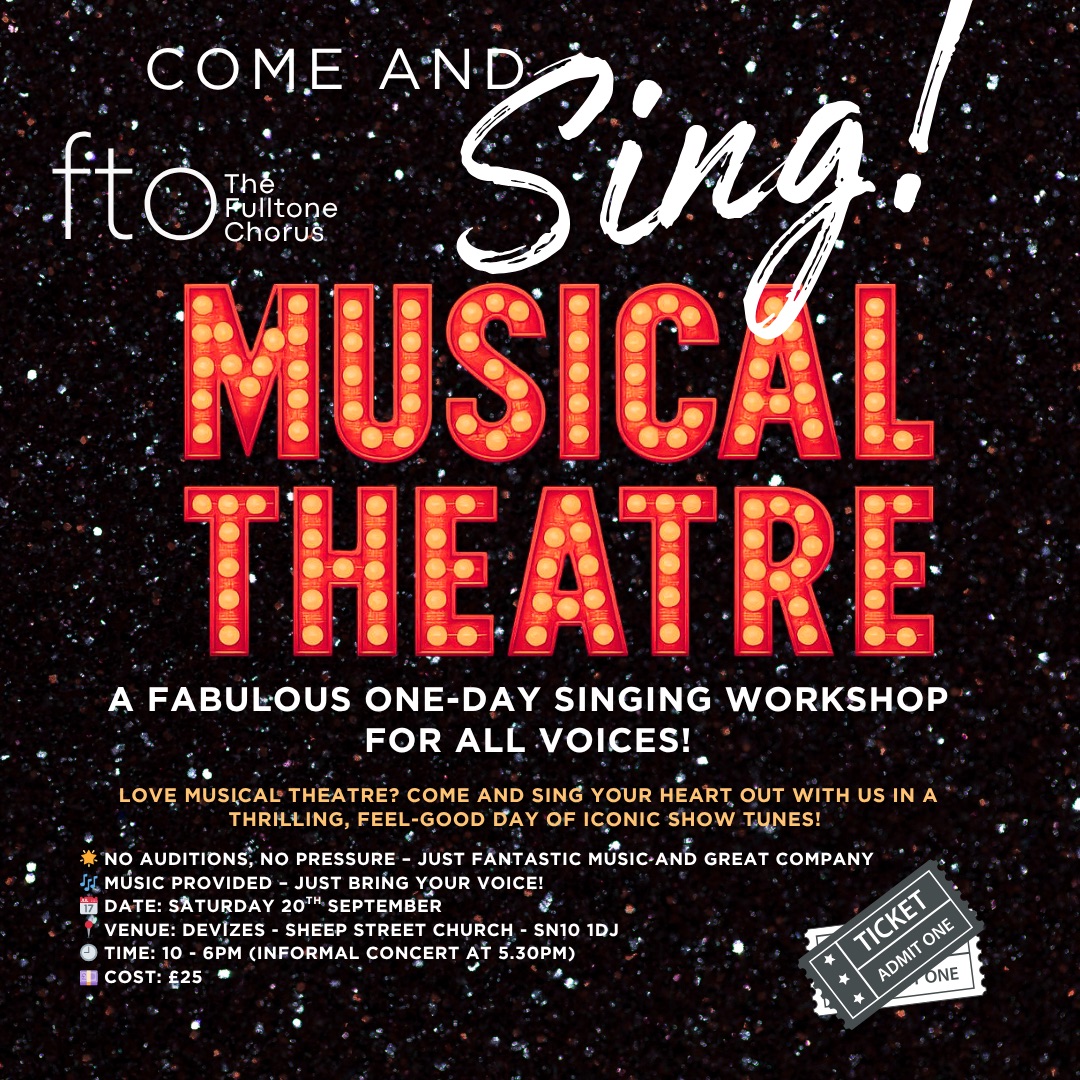 Come and Sing Day! Musicals!