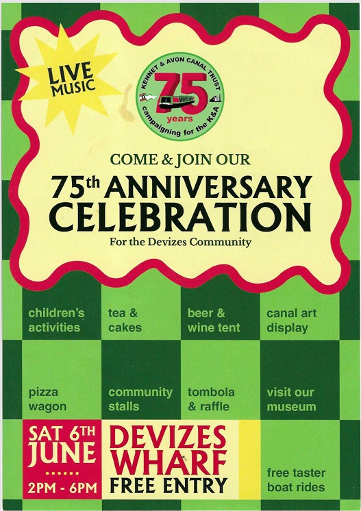 Kennet & Avon Canal Trust 75th Anniversary celebration