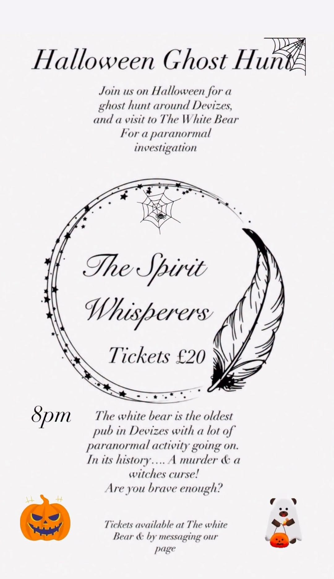 Halloween Ghost Hunt – The Spirit Whisperers
