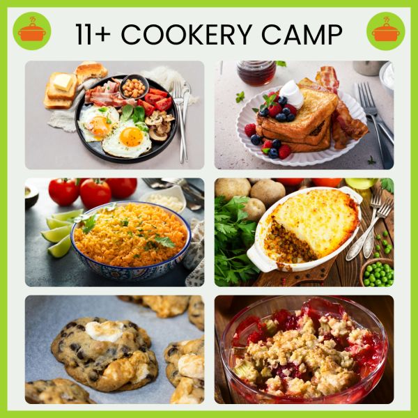 11+ 2 Day Cookery Camp – October